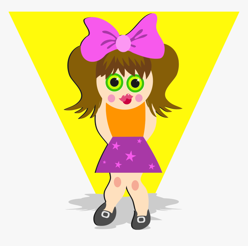 Image Library Stock Girl Big Image Png - Shy Girl Clipart Png, Transparent Png, Free Download