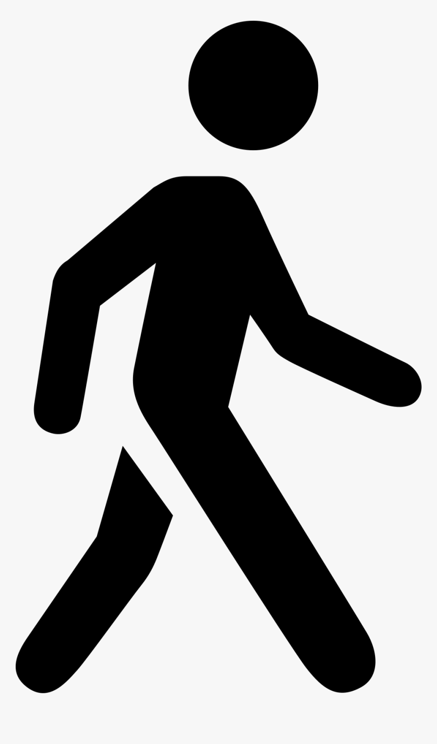 Computer Icons Walking Clip Art - Png Walk Icon, Transparent Png, Free Download