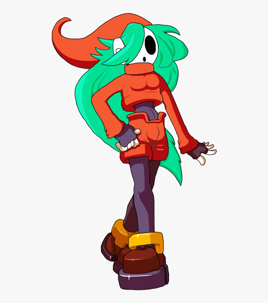Shy Guy Drawing , Png Download - Megaman Zx Vent, Transparent Png, Free Download