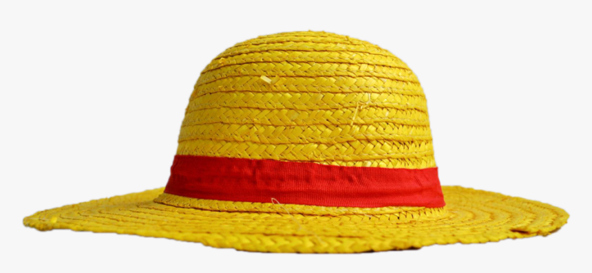 Straw Hat Yellow Hat Clipart - One Piece Hat Png, Transparent Png - kindpng