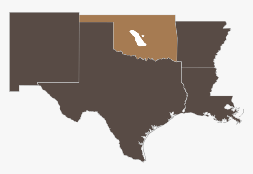 5 State Layout Large Drop Brown - Cleveland Clinic Affiliate Map, HD Png Download, Free Download