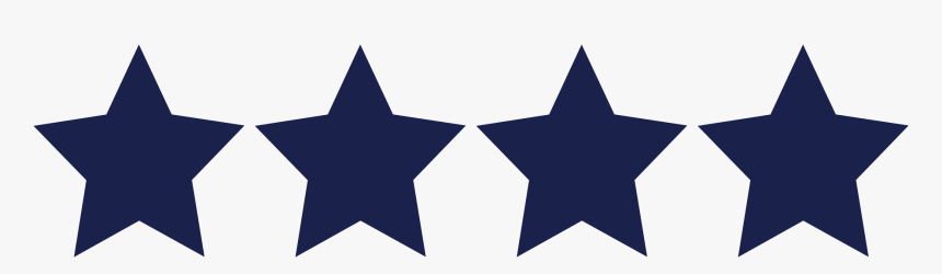 User Satisfaction 4 Out Of 5 Stars - Black Star Rating Png, Transparent Png, Free Download