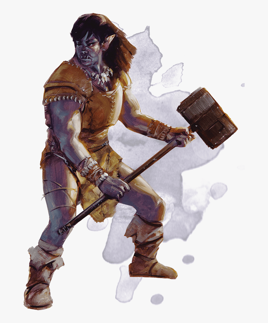 Basic Rules For Dungeons And Dragons Fifth Edition - Half Orc Dnd, HD Png Download, Free Download