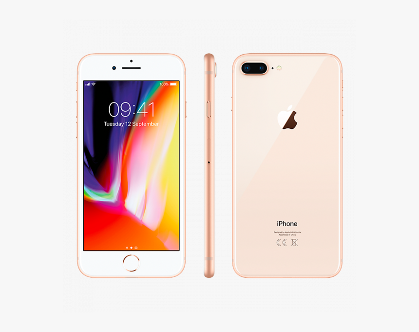 8plus Gold - Iphone 8 Plus Uk, HD Png Download, Free Download