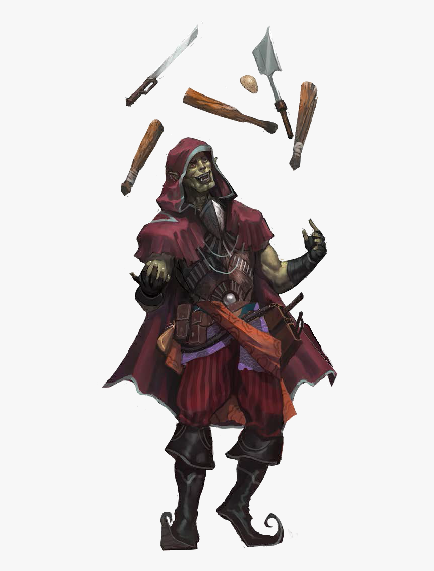 Transparent Bard Clipart - Half Orc Bard, HD Png Download, Free Download