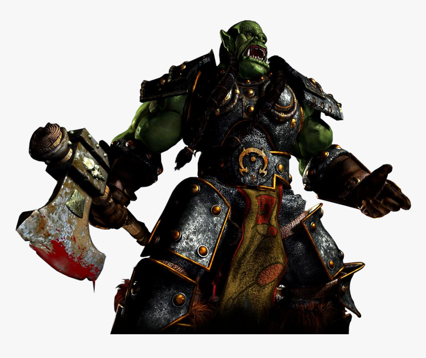 Orc - Thrall Warcraft 3 Model, HD Png Download, Free Download