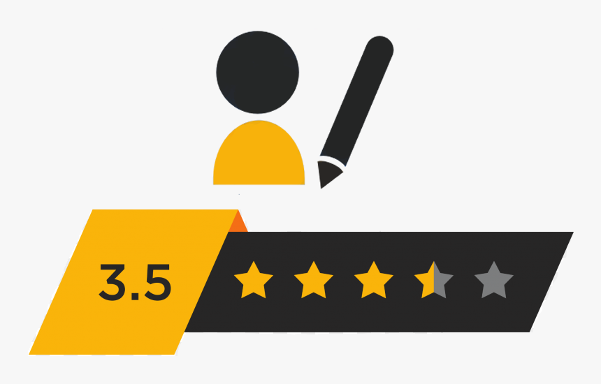 User-rating - 4 Star Rating Png, Transparent Png, Free Download