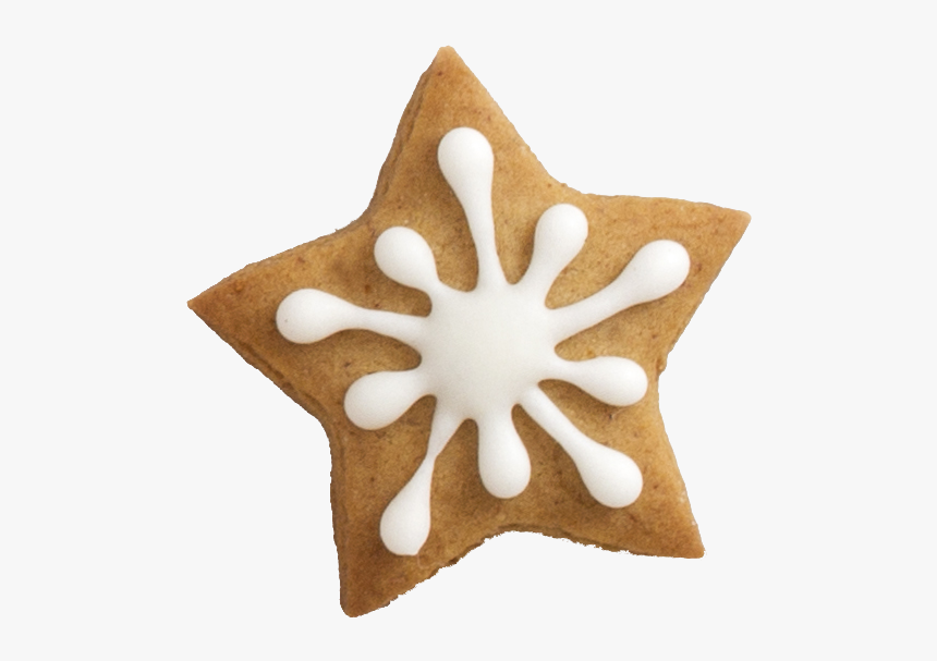 Christmas Star Cookie Transparent, HD Png Download, Free Download