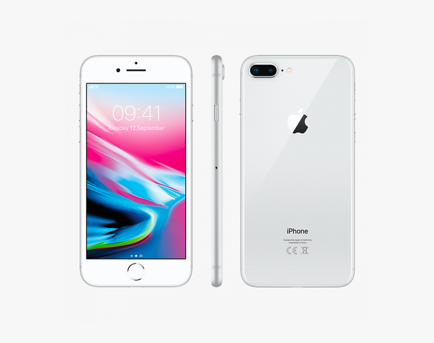 8plus White - Celular Iphone 8 Plus Silver 64gb, HD Png Download, Free Download