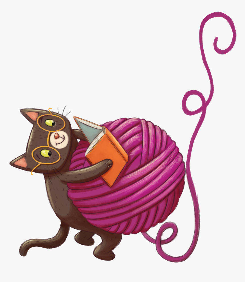 Transparent Yarn Ball Png - Dog And Yarn Clipart, Png Download, Free Download