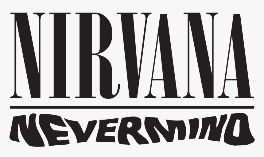 Nirvana Nevermind Logo Vector, HD Png Download, Free Download