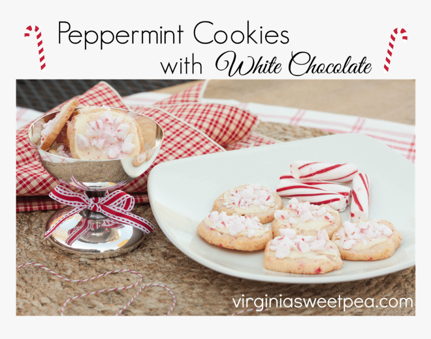 Peppermint Cookies With White Chocolate - Snack Cake, HD Png Download, Free Download