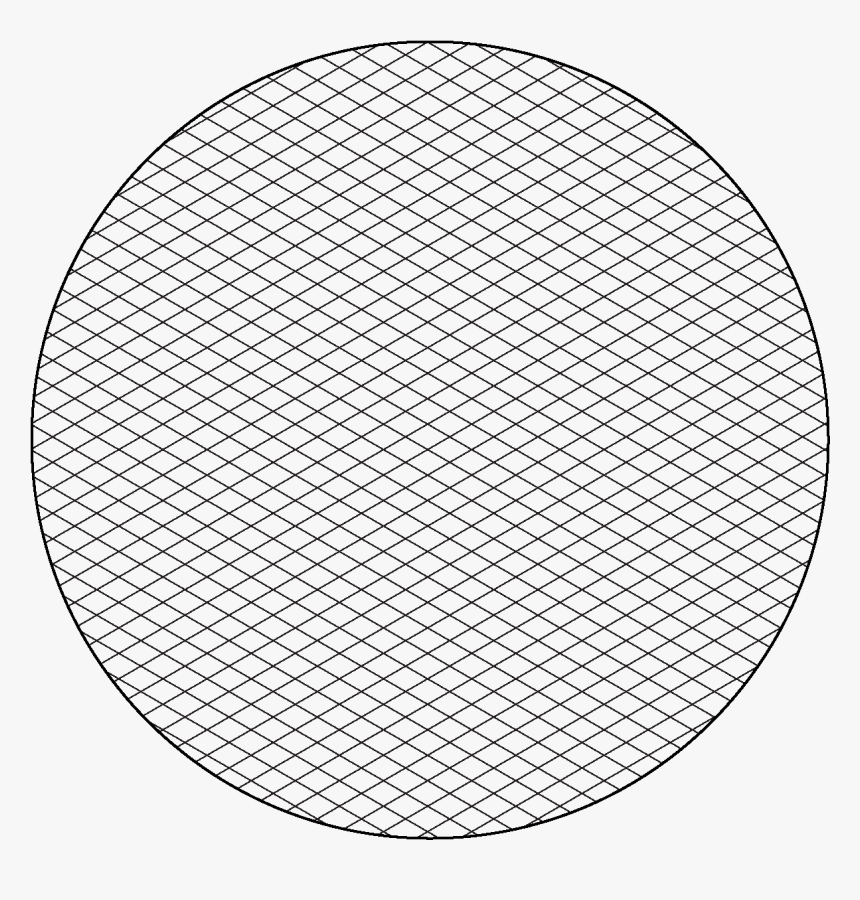 Isometric Grid - Circle Grid Transparent Background, HD Png Download, Free Download