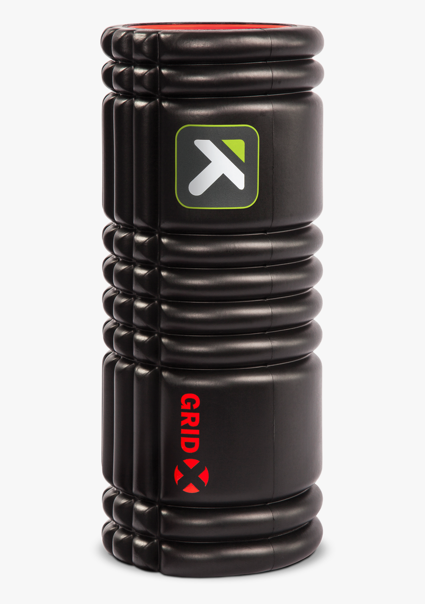 Grid X Foam Roller Standing Vertically On A White Background - Triggerpoint, HD Png Download, Free Download