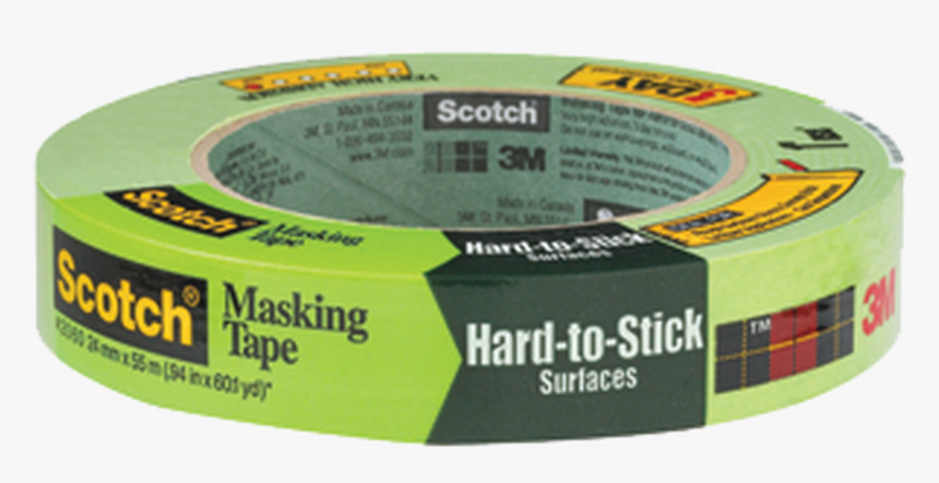 3m 2060-1a - Scotch Painters Tape Green, HD Png Download, Free Download