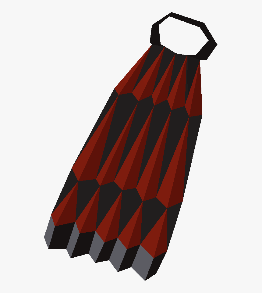 Old School Runescape Wiki - Obsidian Cape R Osrs, HD Png Download, Free Download