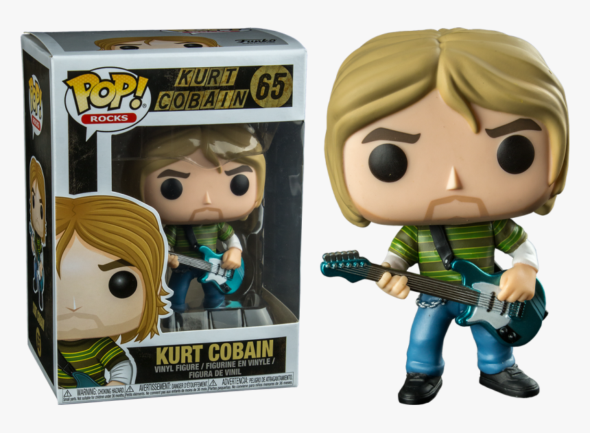 Kurt Cobain Pop Vinyl Figure - Kurt Cobain Funko Pop, HD Png Download, Free Download