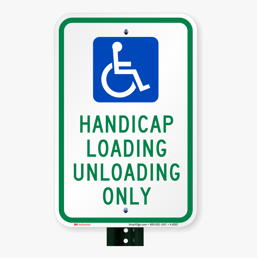 Transparent Handicap Png - Handicapped Sign, Png Download, Free Download