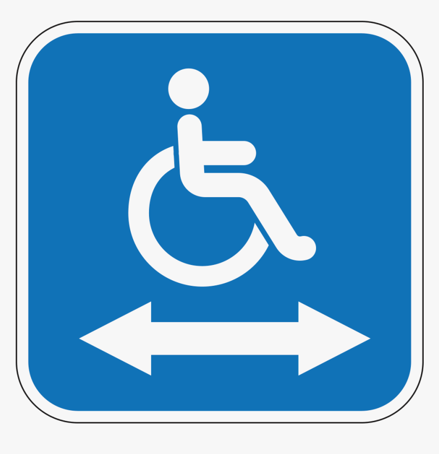 Handicap Wheelchair Logo, 10"x10 - Wheelchair Sign Hd Transparent, HD Png Download, Free Download