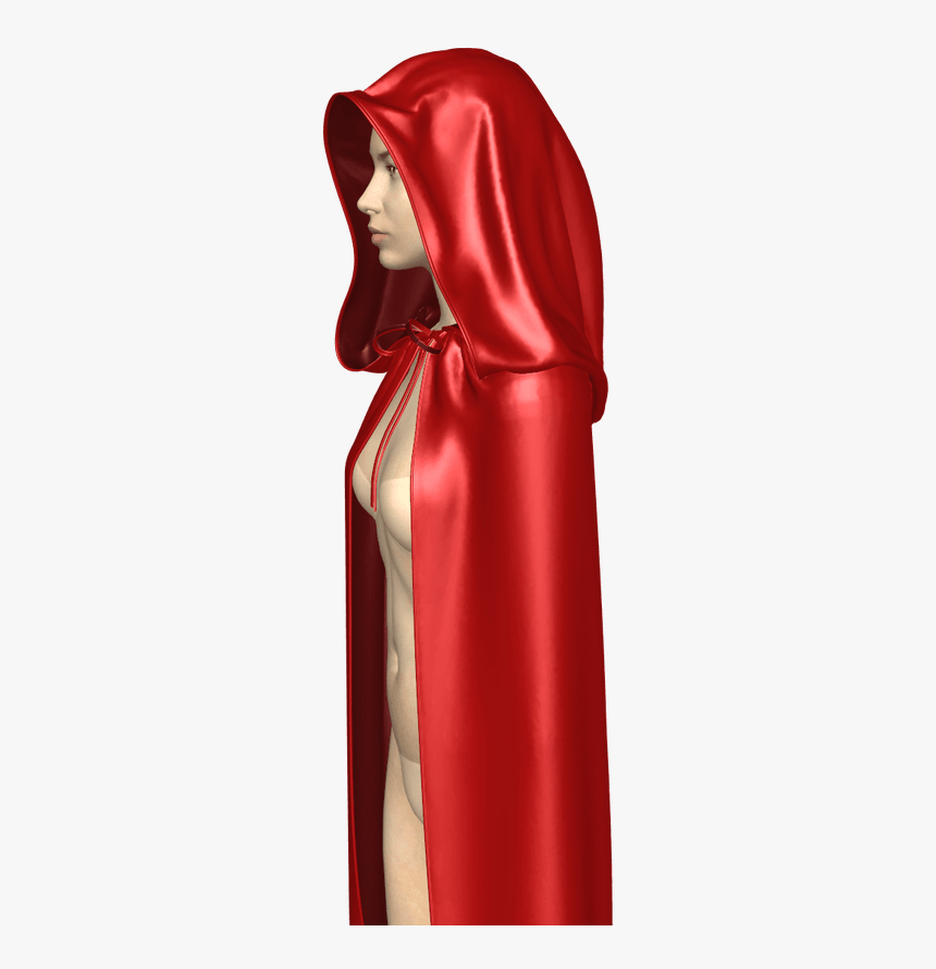 Cosmopolitan Girls Designer Capes - Red Hooded Cape Png, Transparent Png, Free Download