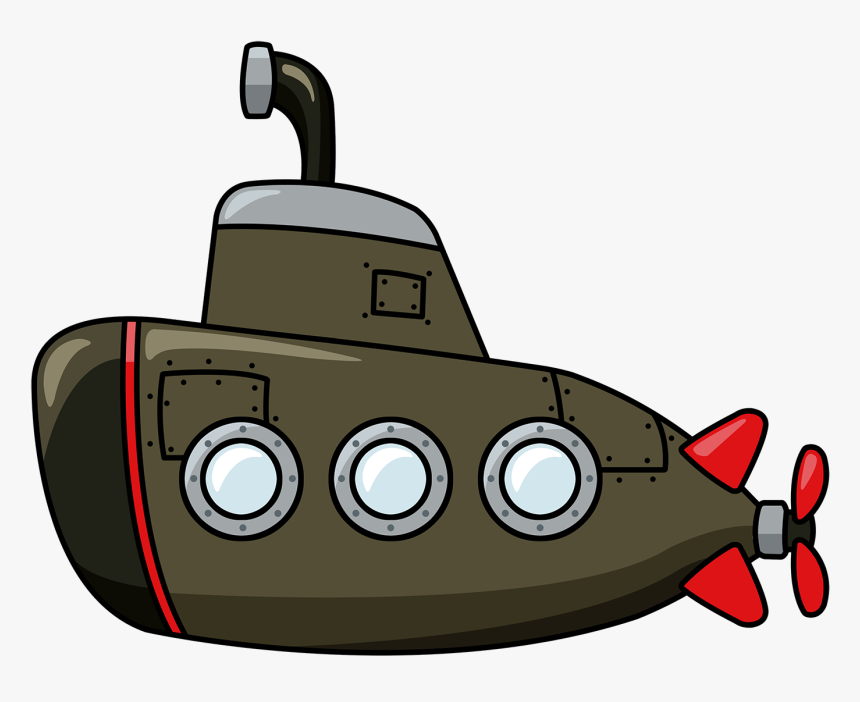 Submarine Png - Cute Submarine Clipart, Transparent Png, Free Download