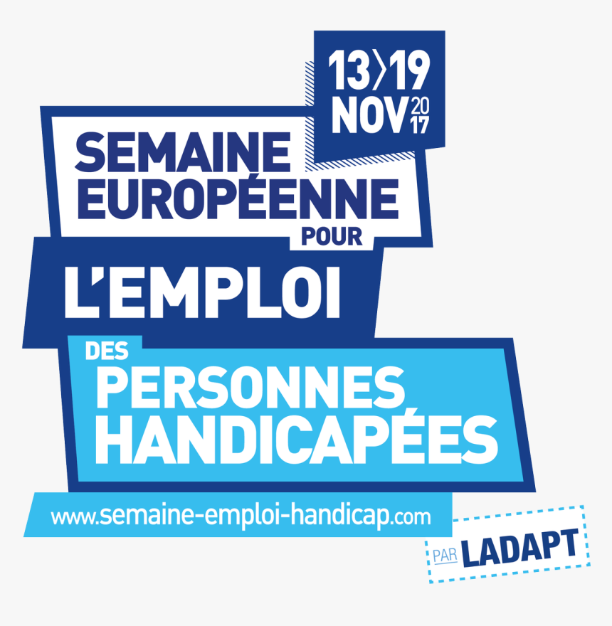 Seeph2017 - Semaine Européenne Pour L Emploi Des Personnes Handicapées, HD Png Download, Free Download