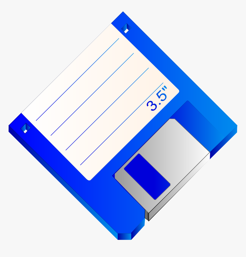 Floppy Disk Without Background, HD Png Download, Free Download