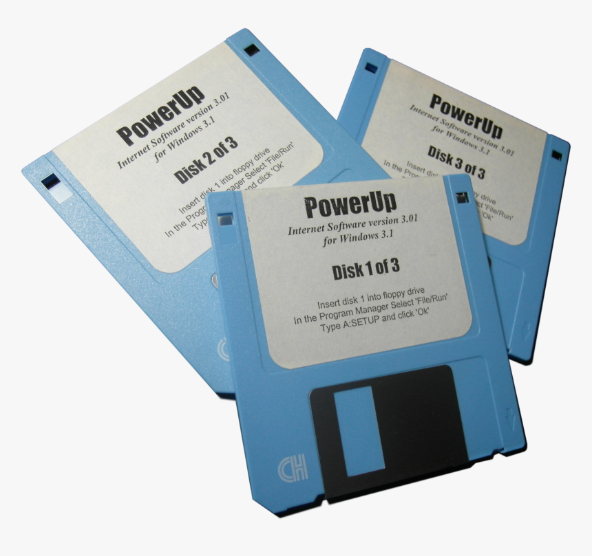 Powerup Internet Original Install Disks - Paper, HD Png Download, Free Download