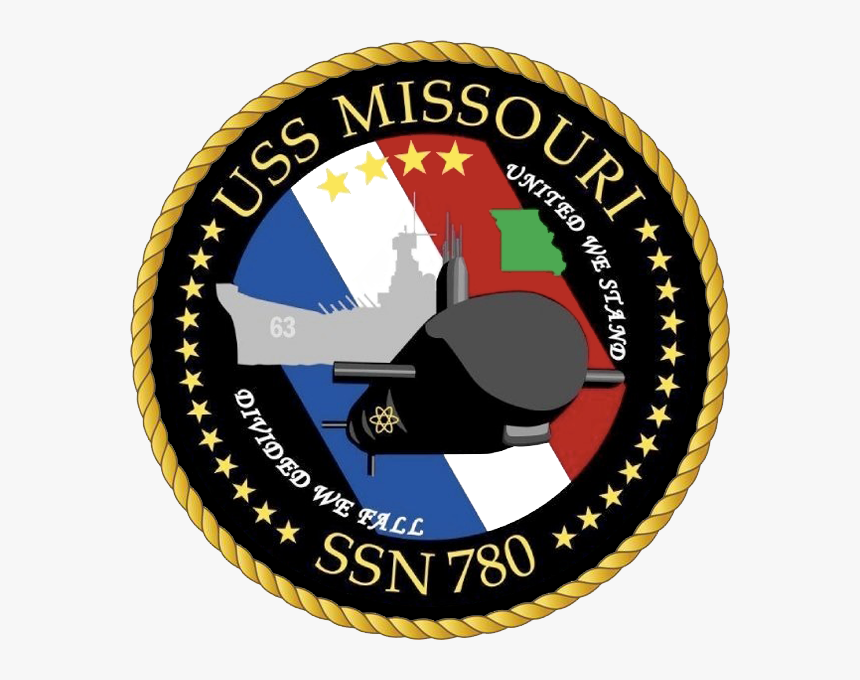Uss Missouri Ssn 780 Logo, HD Png Download, Free Download