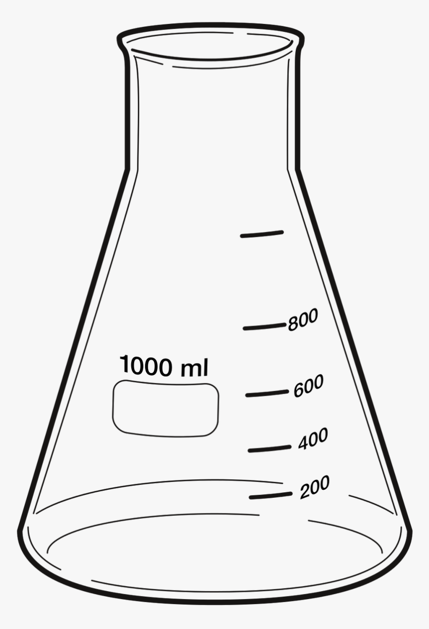 @uchicagopsd Students & Researchers Who Use Your Flask - Gambar Sketsa Erlenmeyer, HD Png Download, Free Download