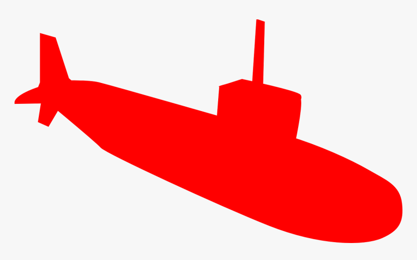 Red Submarine, HD Png Download, Free Download