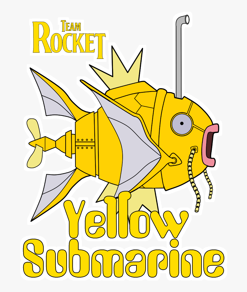 Adesivo Yellow Submarine - Cartoon, HD Png Download, Free Download