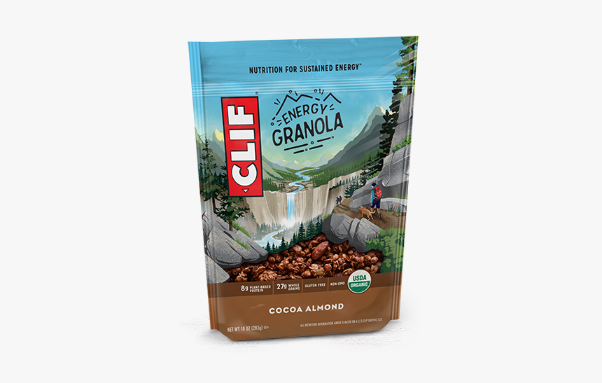 Cocoa Almond Packaging - Clif Granola Cocoa Almond, HD Png Download, Free Download