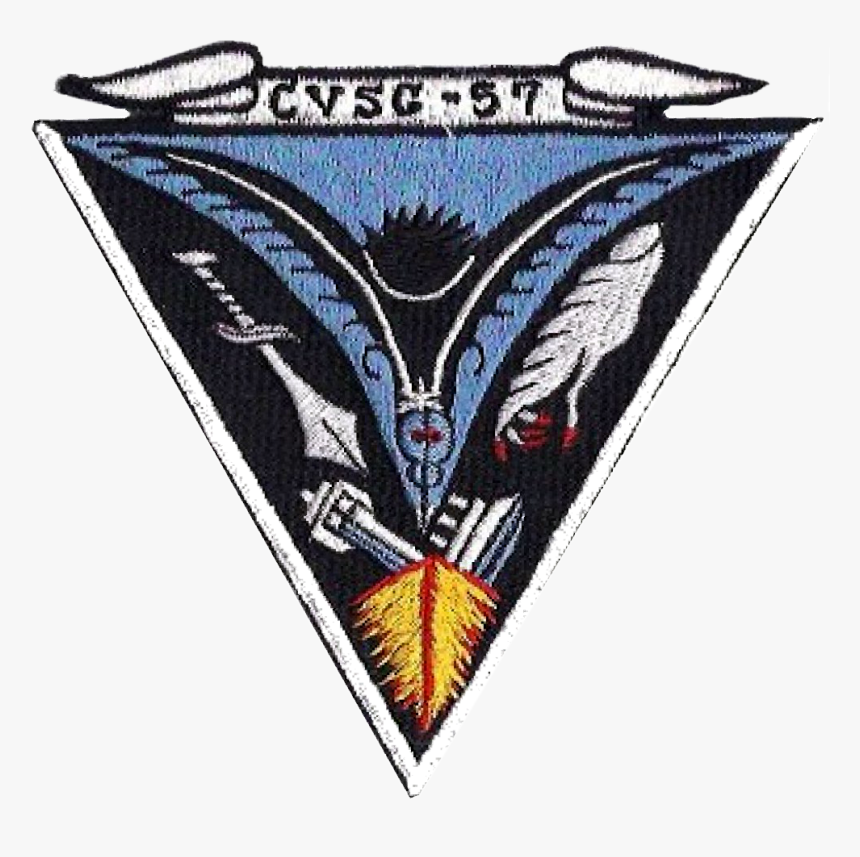 Carrier Anti-submarine Air Group 57 Patch 1962 - Emblem, HD Png Download, Free Download