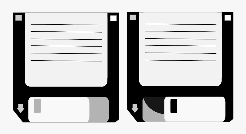 Floppy Disks - Floppy Disk Cover Template, HD Png Download, Free Download