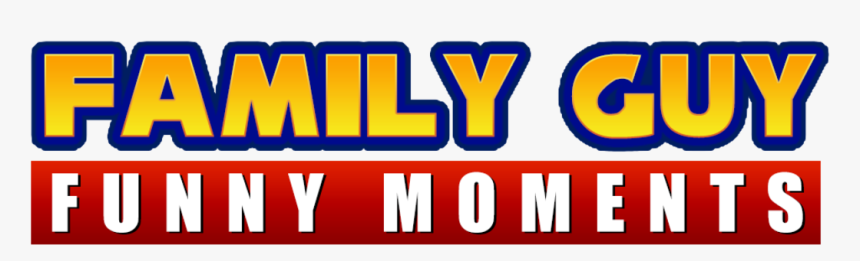 Family Cuy Funny Moments Text Font Logo Product - Family Guy Funny Moments Logo, HD Png Download, Free Download