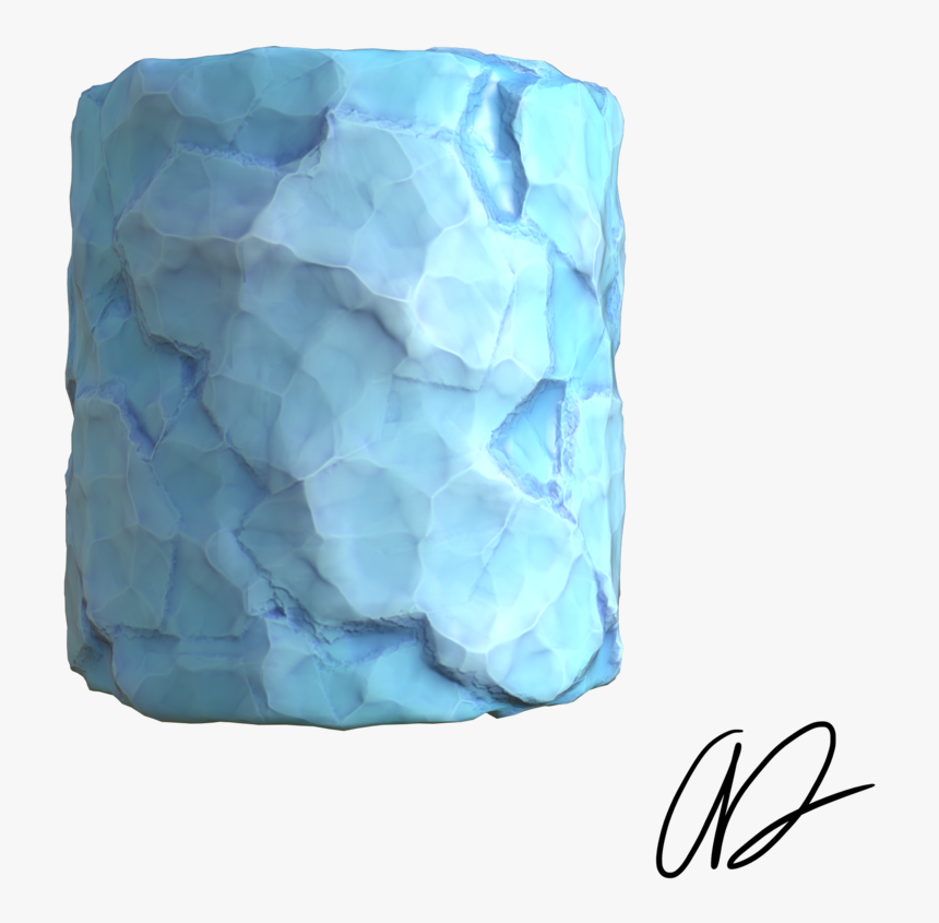 Styalized Ice Texture V6 02 - Crystal, HD Png Download, Free Download