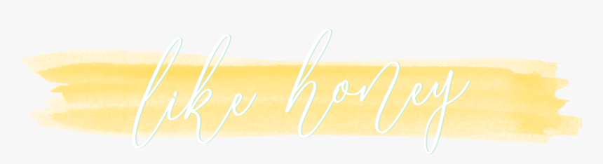 Like Honey - Calligraphy, HD Png Download, Free Download