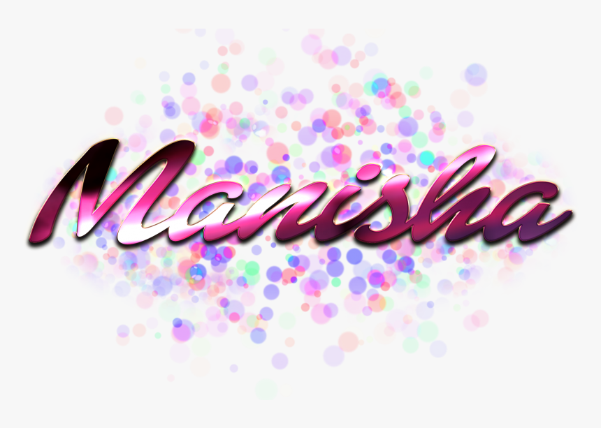 Free Png Manisha Name Logo Bokeh Png Png Images Transparent - Harwinder Name, Png Download, Free Download