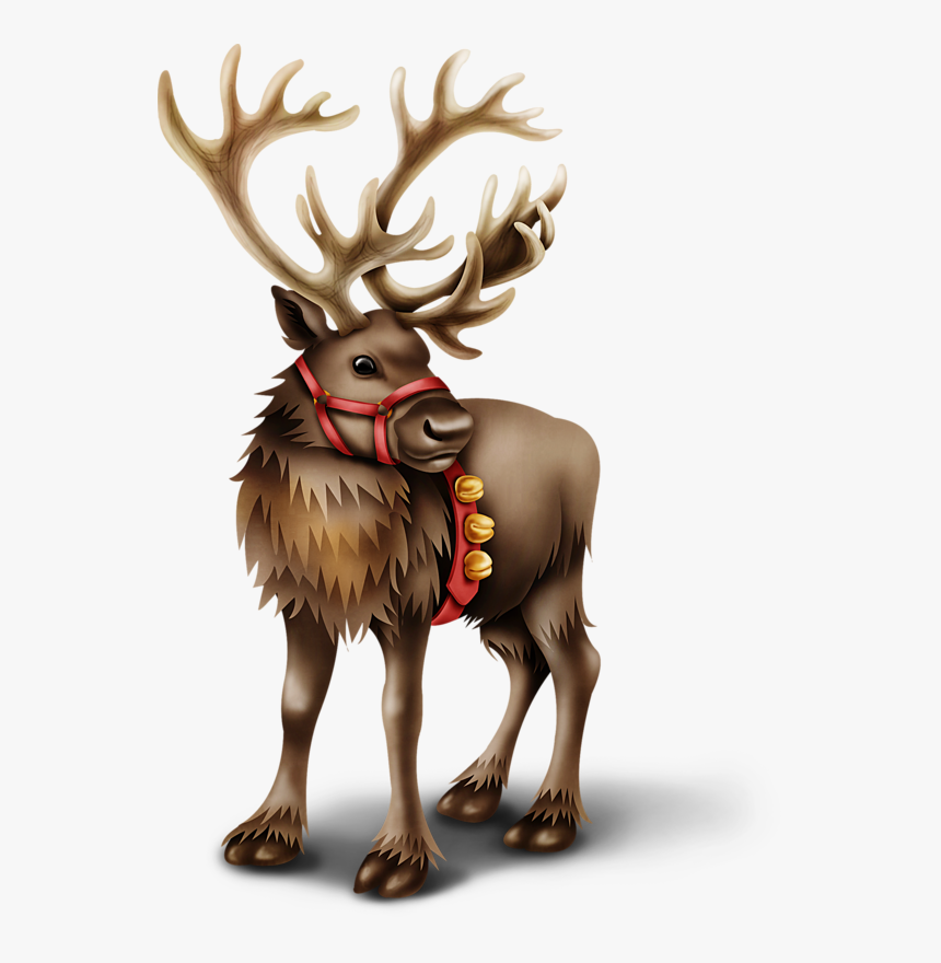 Clipart Reindeer Ornament Antler Clipart - Holiday Christmas Moose Clipart, HD Png Download, Free Download