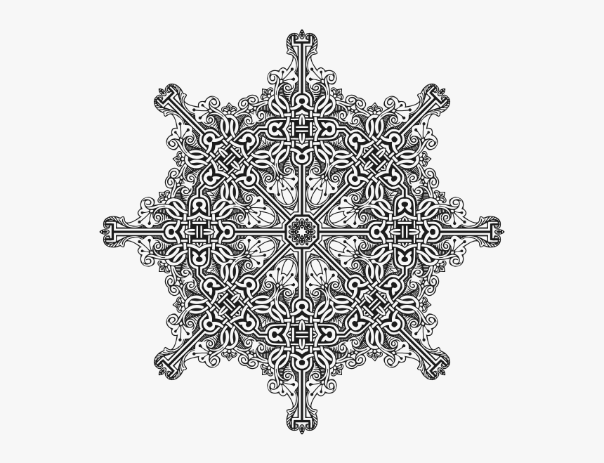 Flowers In Geometric Shape - Mandalas De Atrapasueños Para Colorear, HD Png Download, Free Download