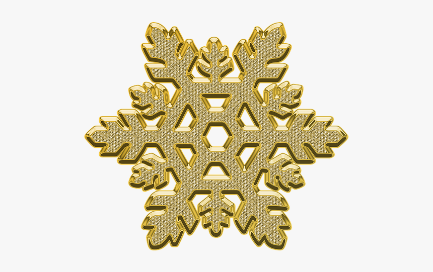 Snowflake Snow Decor Free Picture - Christmas Snowflake Pictures With Transparent Background, HD Png Download, Free Download