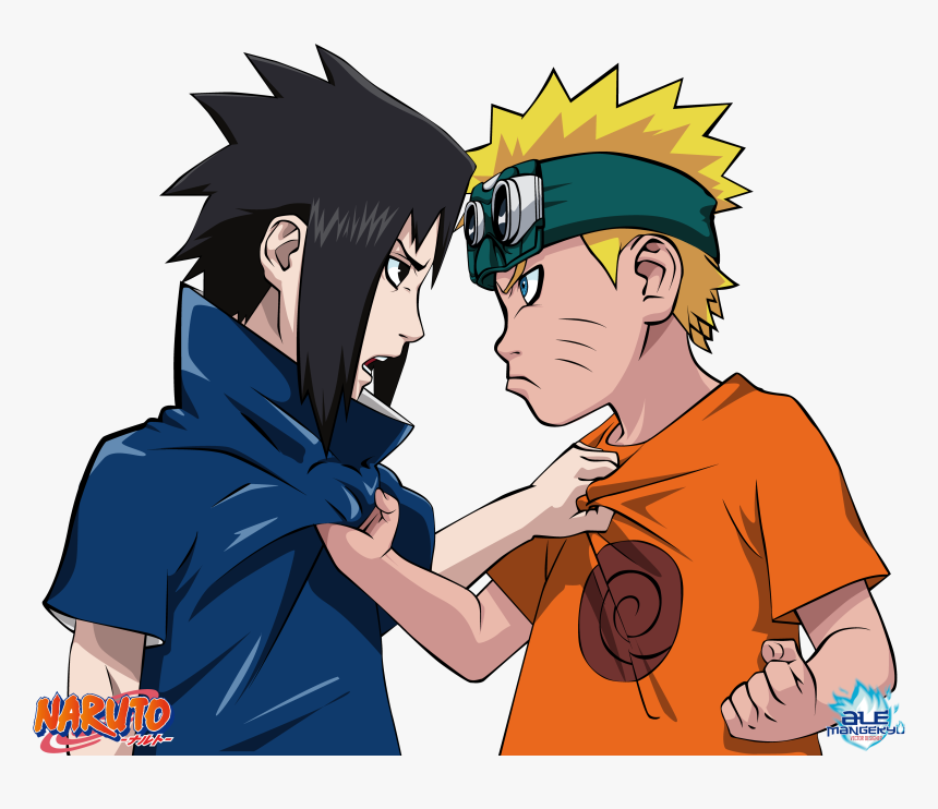 Kid Naruto , Png Download - Naruto And Sasuke Rivals, Transparent Png, Free Download