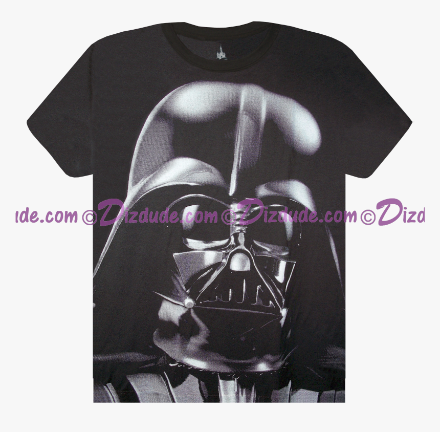 Disney Star Tours Darth Vader Helmet T-shirt © Dizdude - Disney Star Wars Shirts Jedi Mickey, HD Png Download, Free Download