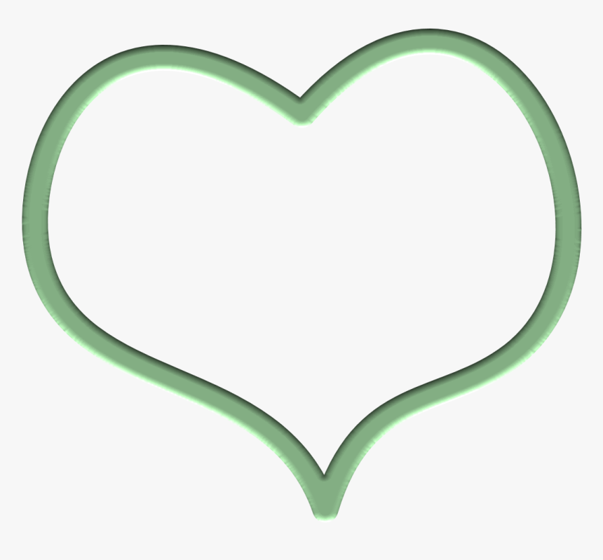 Hd Rr Collections Mint - Green Heart Clip Art, HD Png Download, Free Download