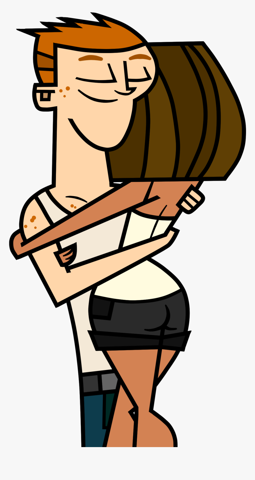 Scott And Courtney Total Drama Png , Png Download - Total Drama Courtney Ass, Transparent Png, Free Download