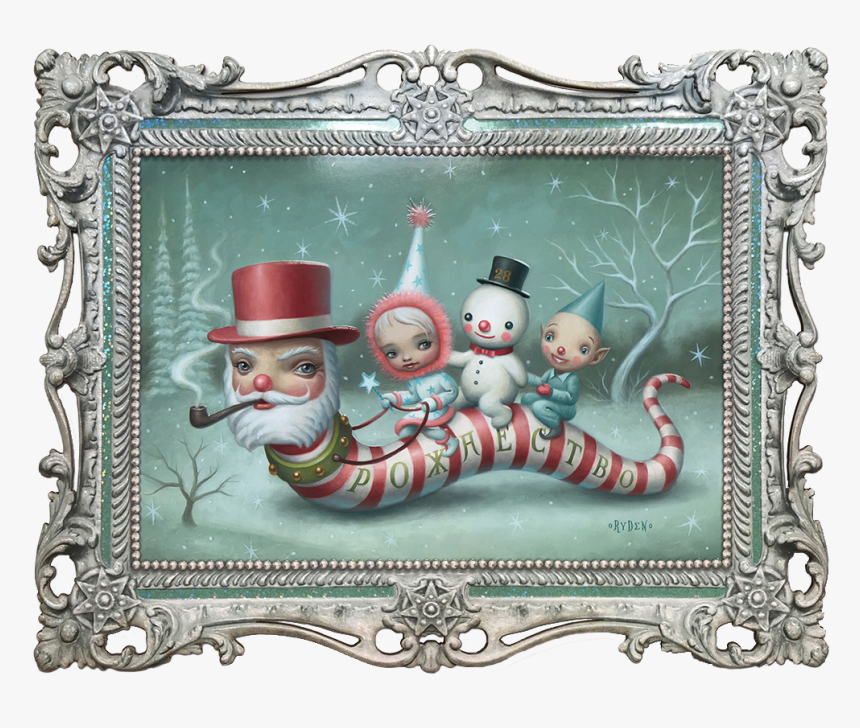 Mark Ryden Santa Worm, HD Png Download, Free Download