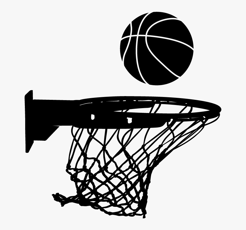 Download #vector #basketballnet #basketball #freetoedit - Silhouette Basketball Hoop Clipart, HD Png ...