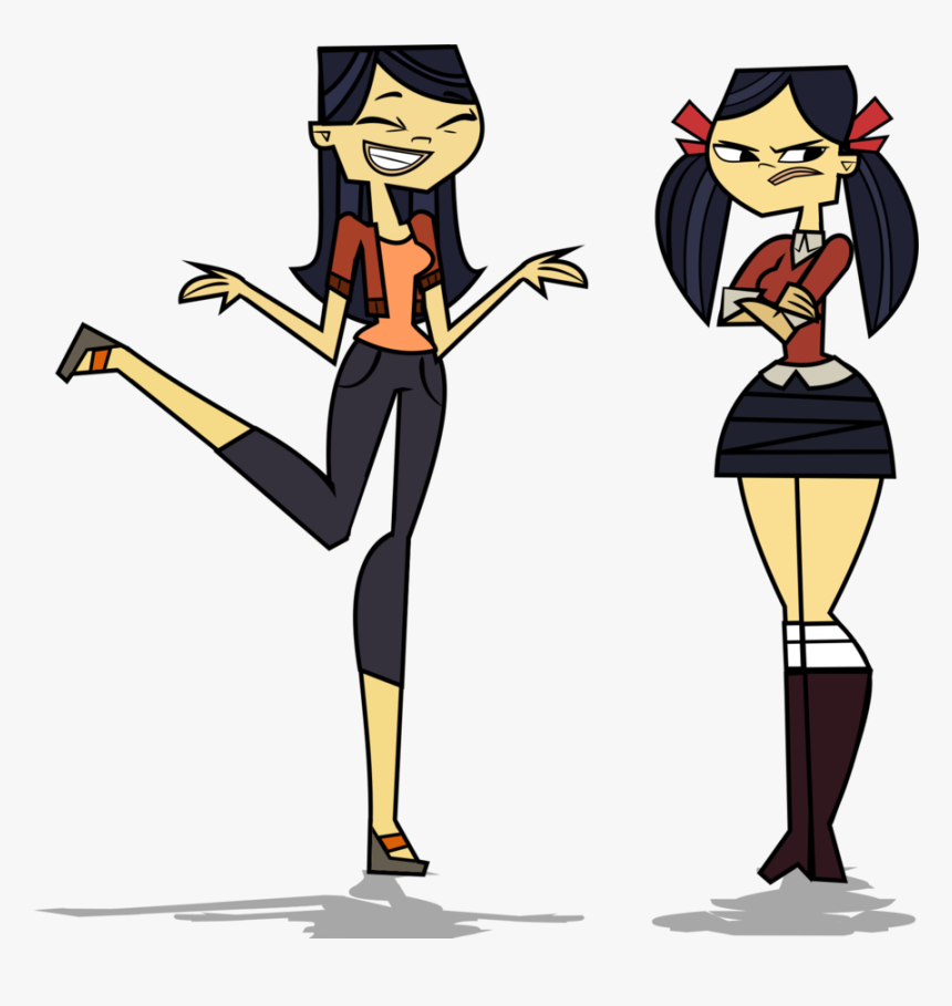 Total Drama Kitty And Emma Clipart Television Show - Total Drama Clothes Sw...