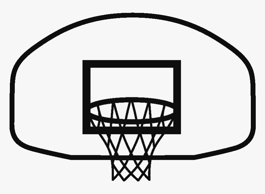 Basketball Net Silhouette Png Vector Transparent Download - Basketball Hoop Vector Png, Png Download, Free Download